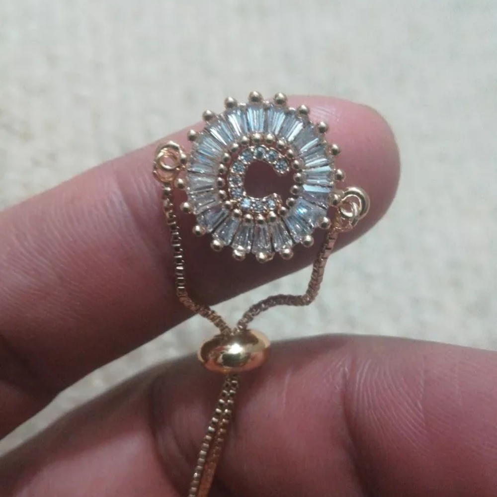 Initial Bracelet - Picture 2 of 4